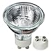 HIKARI 35 Watt MR16 Halogen 120V Twist & Lock (GU10) Base Covered Glass Flood Bulb - FMW (JDR9817 F/P)