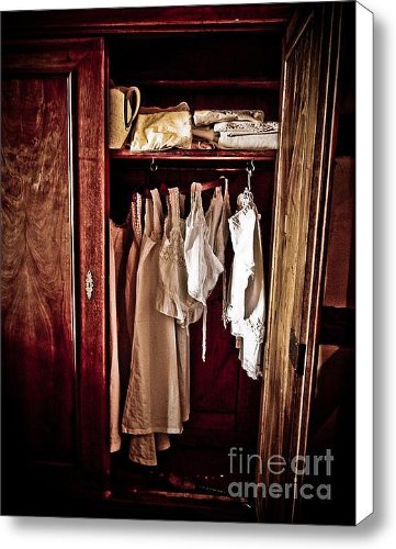 the wardrobe Canvas Print / Canvas Art - Artist Jo Beerens