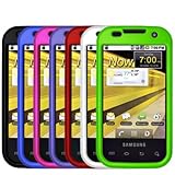 7-in-1 Colorful Rubberized Hard Skin Case Cover Accessories for Samsung Tra ....