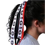 Apparel : Georgia Bulldogs Fan Ribbon Scrunchie