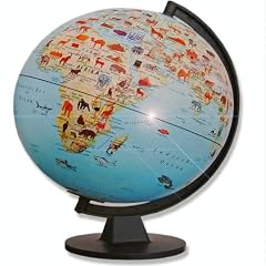 Globus - Kinderglobus beleuchtet - Lernglobus - H�he ca.40 cm original verpackt