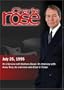 Charlie Rose with Barbara Boxer; Anne Rice; Ellen V. Futter (July 25, 1995)