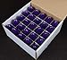 Novelty Lights 25 Pack C9 Ceramic Outdoor Christmas Replacement Bulbs, Purple, E17/C9 Intermediate Base, 7 Watt