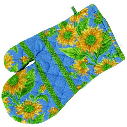 April Cornell Oven Mitt - Leslie Blue