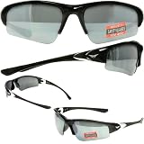 COOL BREEZE SAFETY GLASSES UV400 EYEWEAR ANSI Z87.1 EYE PROTECTION SMOKE LENSES