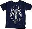 Spider-man Spider Vested Logo Navy T-Shirt Tee