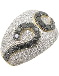 14k Yellow Gold 2.63ctw Diamond Cocktail Ring 17054Y Size 7.75