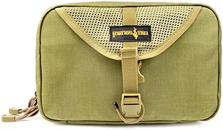 Free Soldier Travel Wash Bag/Portable Cosmetic Bag for Outdoor Travelling (Mud)