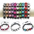 Great Value Shamballa Bracelet Disco Ball Pave By KurtzyTM 14 Colours To Choose From