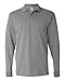 Jerzees Spotshield Adult Long Sleeve Jersey Sport Shirt (Oxford) (L)