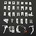 1 X MECO(TM) 32pcs Domestic Sewing Machine Presser Foot Set For Janome Brother Singer NewHome