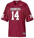 Nike Oklahoma Sooners #14 Youth Crimson Football Jersey