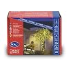 Konstsmide 3611-110 Micro LED Lichterkette (80 warm wei�e Dioden, 24V Au�entrafo, 4.8W, schwarzes Kabel)