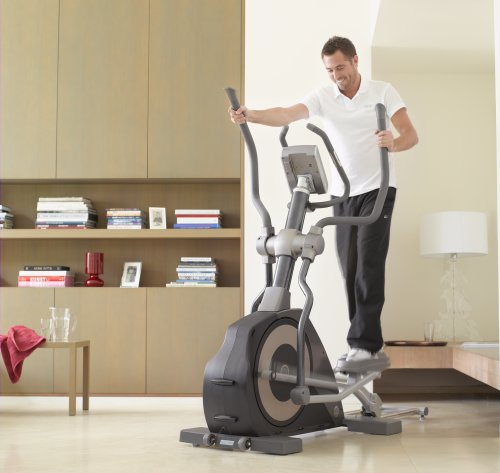 Tunturi C85 Cross Trainer - Dark/Light Grey, 183L x 70W x 170H Cm
