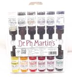 Dr. Ph. Martin's Hydrus Fine Art Watercolor Bottles, 0.5 oz, Set of 12 (Set 1)