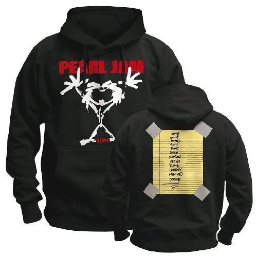 Bravado Herren Sweatshirt Pearl Jam - Stickman, Gr. 48/50 (M), Schwarz (schwarz) Preisvergleich