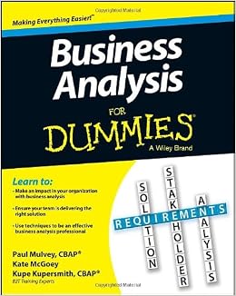 business analysis books