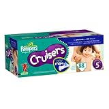 Pampers Cruisers Dry Max Diapers, Size 5, 88 Count