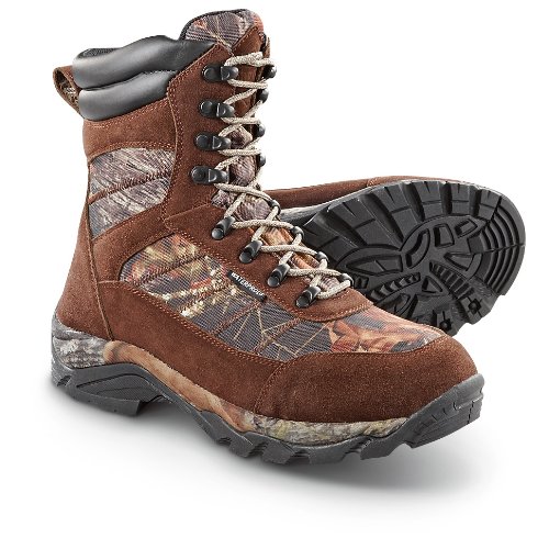 Men's Guide Gear Waterproof 400 gram Sneaker Boots Mossy Oak, MOSSY OAK, 10EE