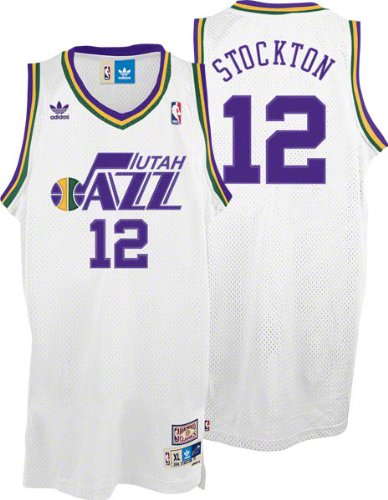 NBA Utah Jazz John Stockton Swingman Jersey (Team, Large)