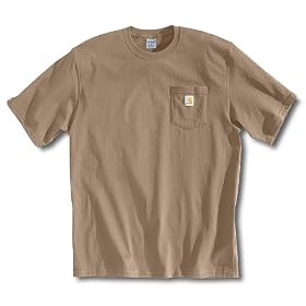 Carhartt Workwear Pocket T-Shirt - Desert, Large by Carhartt