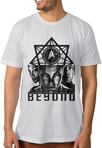 J3G9 Men's Star Trek Beyond T-shirt Size M White