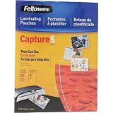 Fellowes Photo - Lamination pouches - 5 mil - 25 x glossy - 4.5 in x 6.25 in