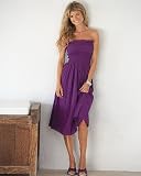 Short bandeau dress