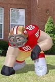 San Francisco 49ers Bubba Inflatable Lawn Figurine