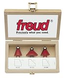 Freud 89-250 3-Piece Chamfer Bit Set