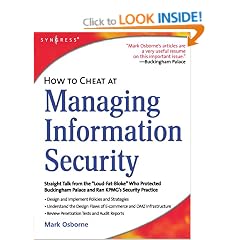 How to Cheat at Managing Information Security