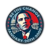Official Shepard Fairey - Obama Inauguration Pin / Button