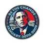 Official Shepard Fairey - Obama Inauguration Pin / Button