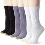 Gold Toe Womens 6 Pack Turn Cuff