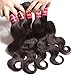 Unice Hair 3/4 bundles 100% Real Unprocessed brazilian virgin Human Hair Body Wave Hair Extensions natural color