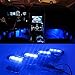 iTimo 12V 4 x 3 LED Car Auto Interior Accessories Atmosphere Lights Decoration Lamp with on off button(Column)