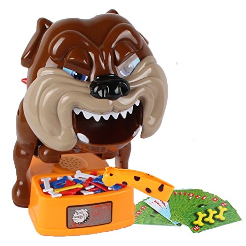JJX-TECH® Don't Take Buster's Bone Vicious Dog Shaped Tricky Intelligence Toys Dolls Game Electric Board Game