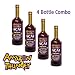 4 pack of Amazon Thunder 32 oz Acai Berry Pulp Puree Juice