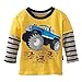 Metee Dresses Little Boys' kids long sleeve T-Shirts,3T(2-3 Years),Multi