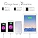 Lumsing Portable Charger Power Bank for Smartphones Tablets(6000mAh Li-Polymer silver)