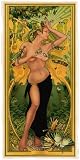 Five Bar Swordtail Art Nouveau Print 13x19