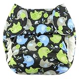 Blueberry One-Size Pocket Diaper