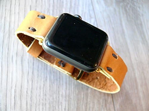 Leather Apple Watch band 42mm leather watch band, Apple watch strap, iwatch band, apple watch 2 leather band