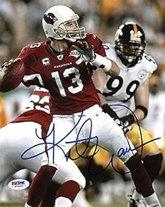 Autographed Kurt Warner Photograph - 8x10 #w79422 - PSA/DNA Certified - Autographed NFL Photos