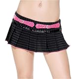 Forplay Pinstriped Pleat Skirt