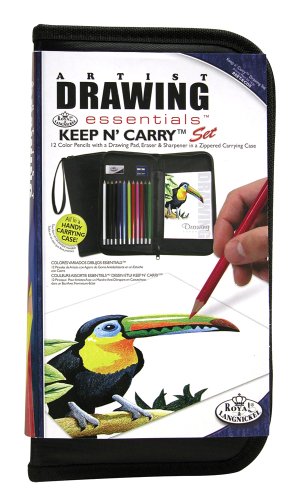 Royal & Langnickel Drawing Essentials Keep N' Carry Set