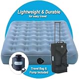 AeroBed 08713 TravelBed Inflatable Air Bed: Queen Size w/ Travel Bag