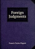 Produkt-Bild: Foreign judgments: their effect in the English courts