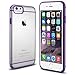 INVELLOP iPhone 6S case, Purple/Clear iPhone 6 / 6S Case [Prime Series] Scratch-Resistant Clear Slim Fit Cover with Shock Absorbent TPU Hybrid Bumper Protection iPhone 6 / 6S 4.7 Case (Purple/Clear)