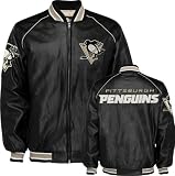 Pittsburgh Penguins Faux Leather Varsity Jacket